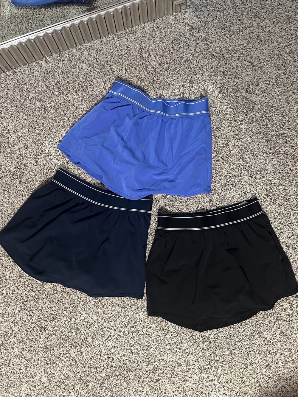 Women’s Athletic Skirt - Blue, Navy, Black